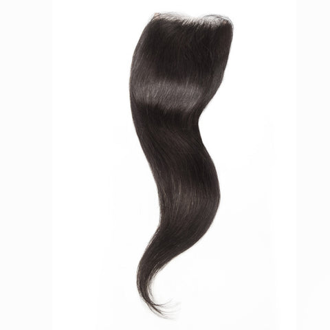 RAW INDIAN STRAIGHT CLOSURE
